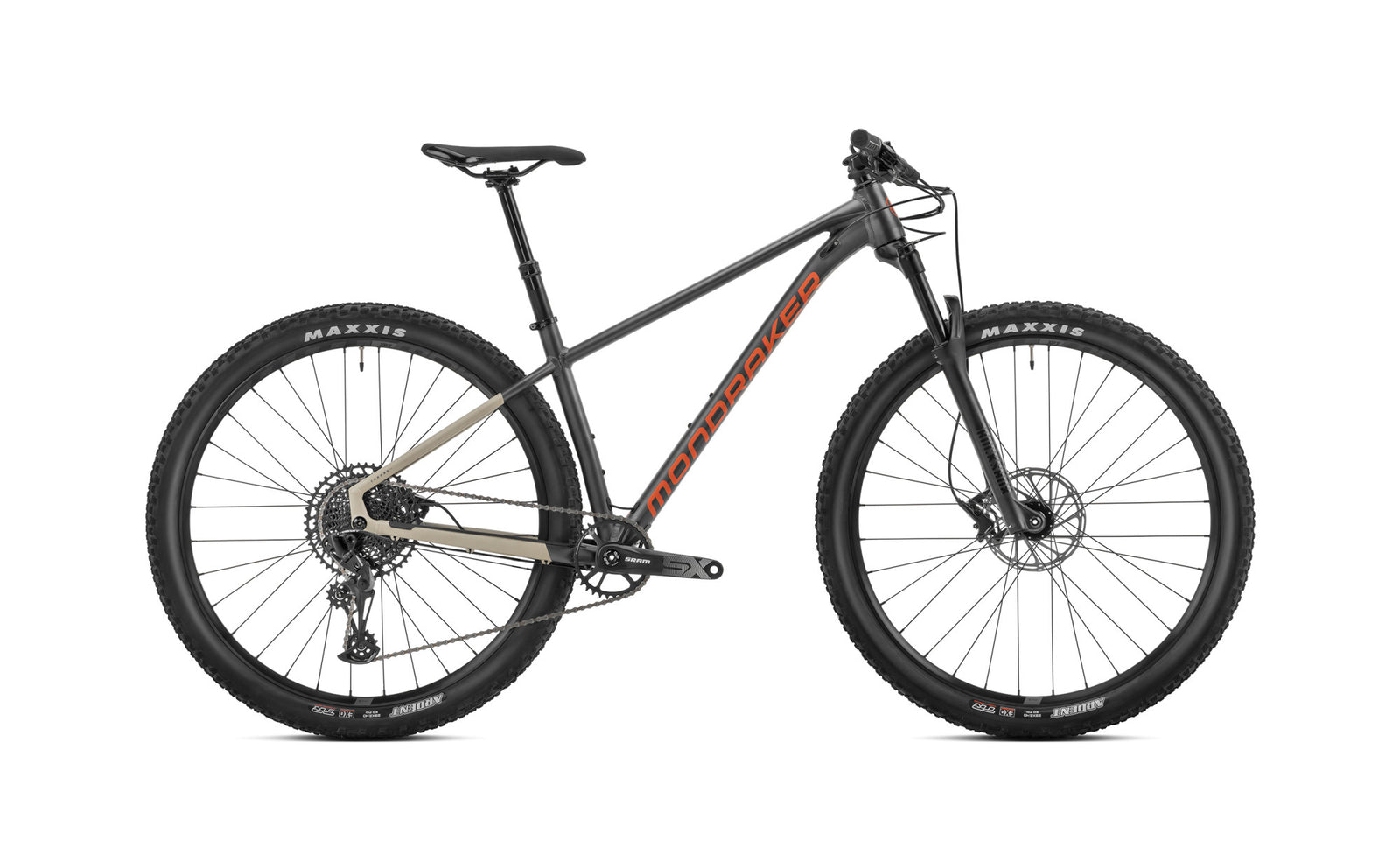 Mondraker Chrono DC Cross Country Bike - Graphite/Grey/Orange