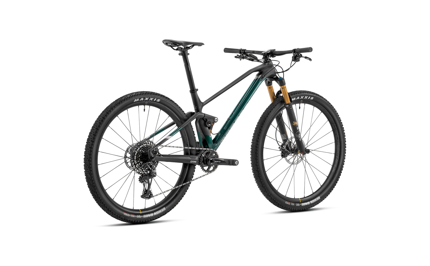 Mondraker F-Podium Carbon R Cross Country Bike - Grey/Green/Silver
