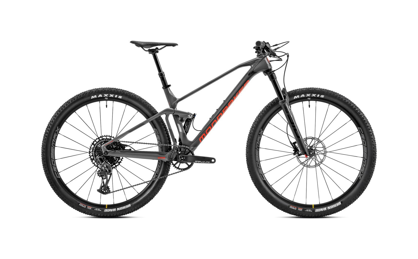 Mondraker F-Podium Carbon DC Cross Country Bike - Grey/Carbon/Red