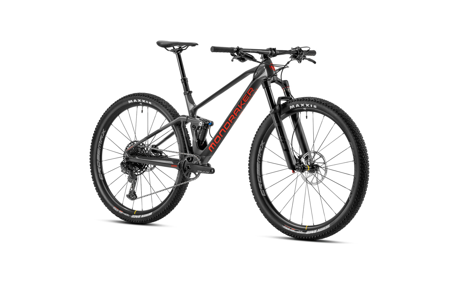 Mondraker F-Podium Carbon DC Cross Country Bike - Grey/Carbon/Red