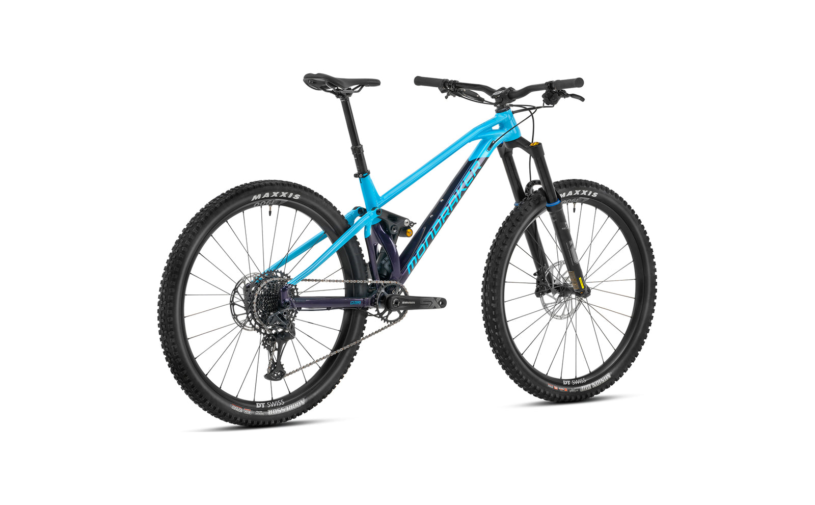 Mondraker Foxy R Mountain Bike - Deep Purple/Light Blue