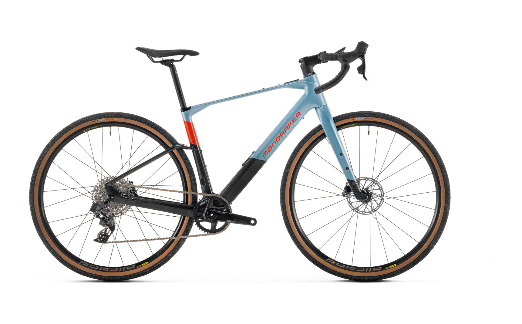 Mondraker Dusty RR Electric Gravel Bike - Frost Green