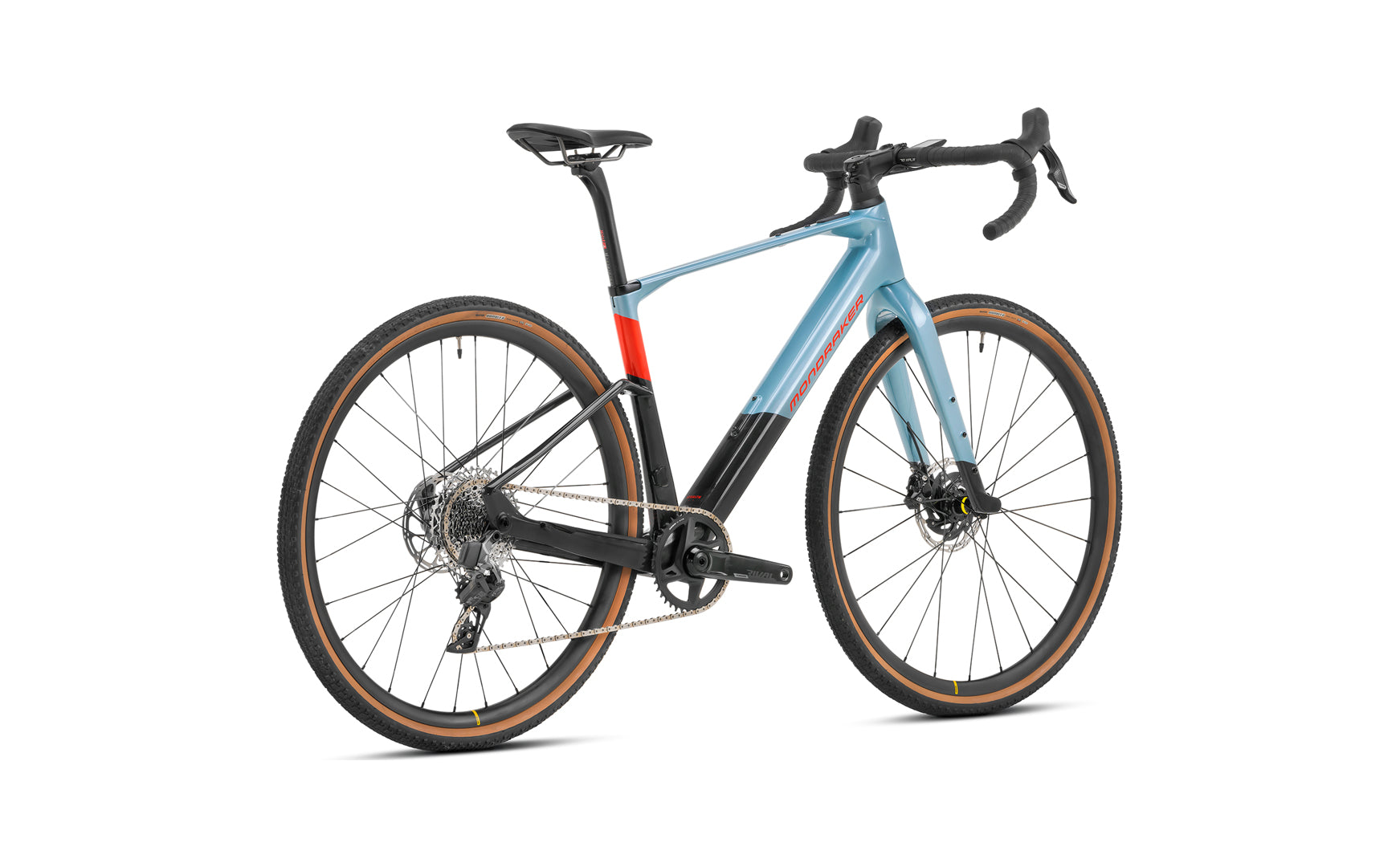 Mondraker Dusty RR Electric Gravel Bike - Frost Green