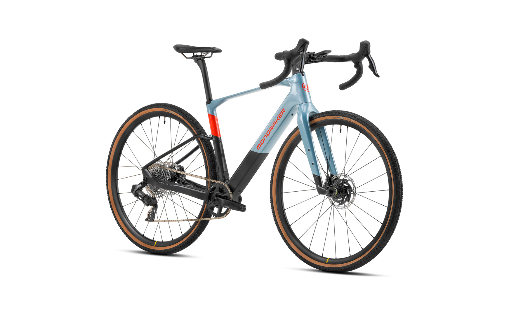 Mondraker Dusty RR Electric Gravel Bike - Frost Green