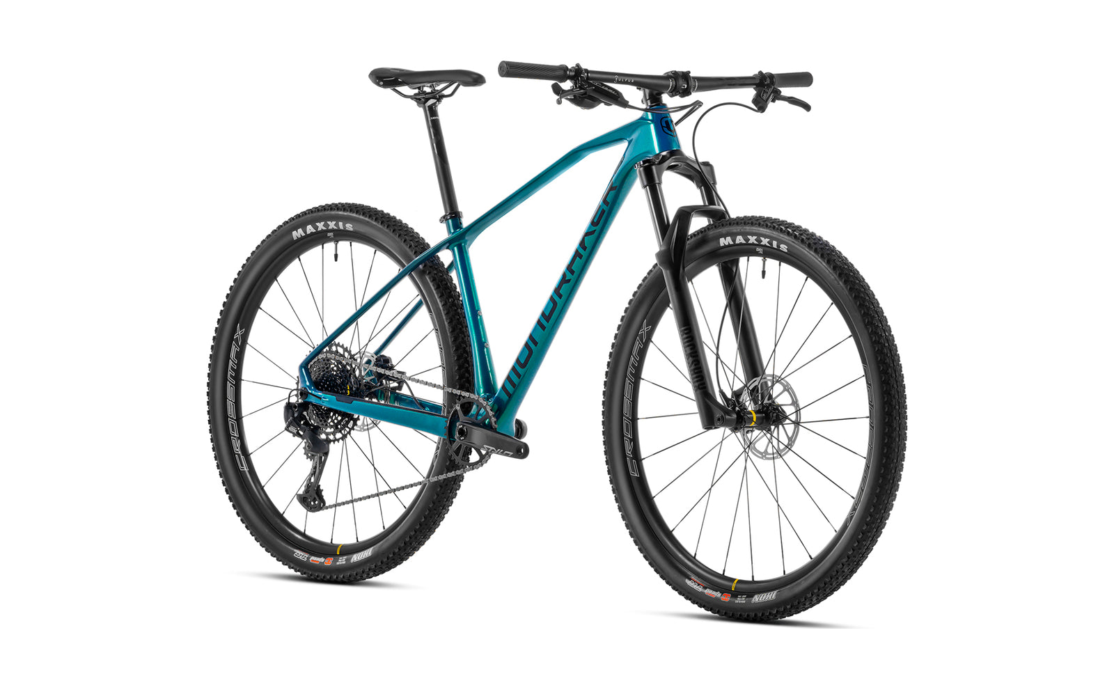 Mondraker Chrono Carbon SE Cross Country Bike - Abyss Green