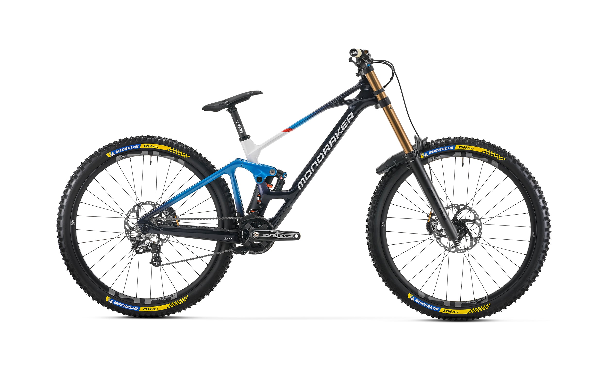 Mondraker Summum Carbon RR Mullet Downhill Bike - Midnight Blue