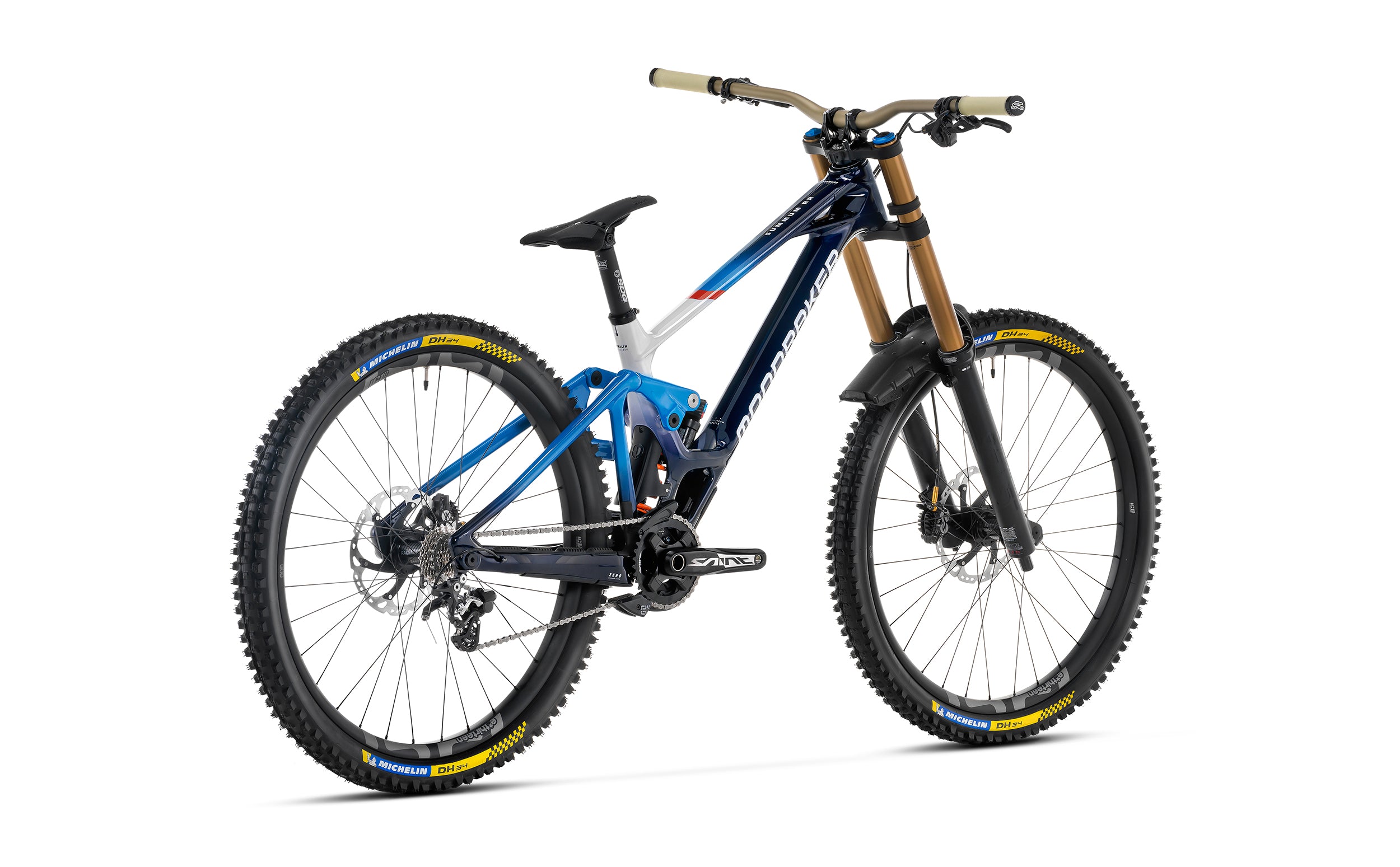 Mondraker Summum Carbon RR Mullet Downhill Bike - Midnight Blue