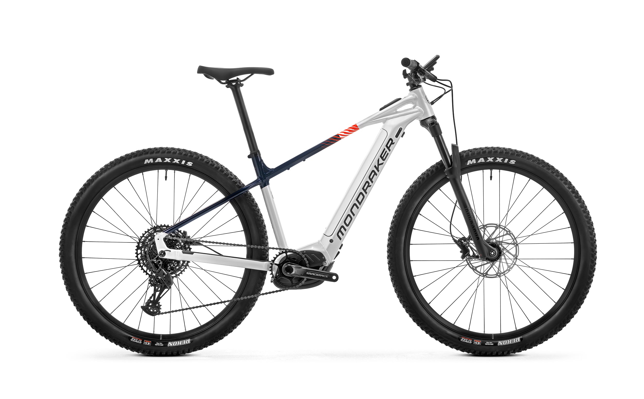 Mondraker Prime 2025 Electric Trail Bike - Crystal White