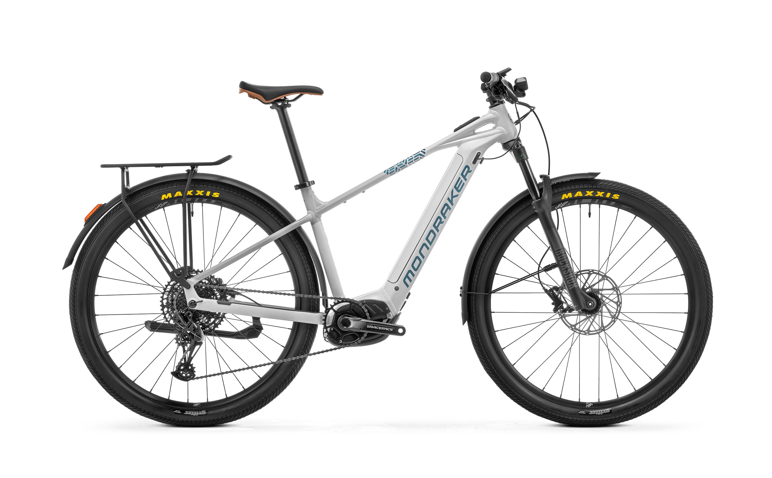 Mondraker Prime X 2025 Electric Urban Bike - Bunker Grey