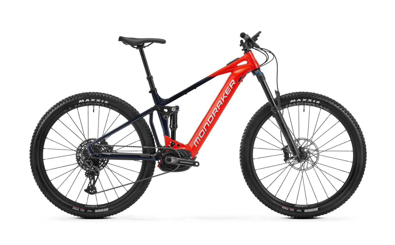 Mondraker Chaser R 2025 Electric Mountain Bike - Flame Red