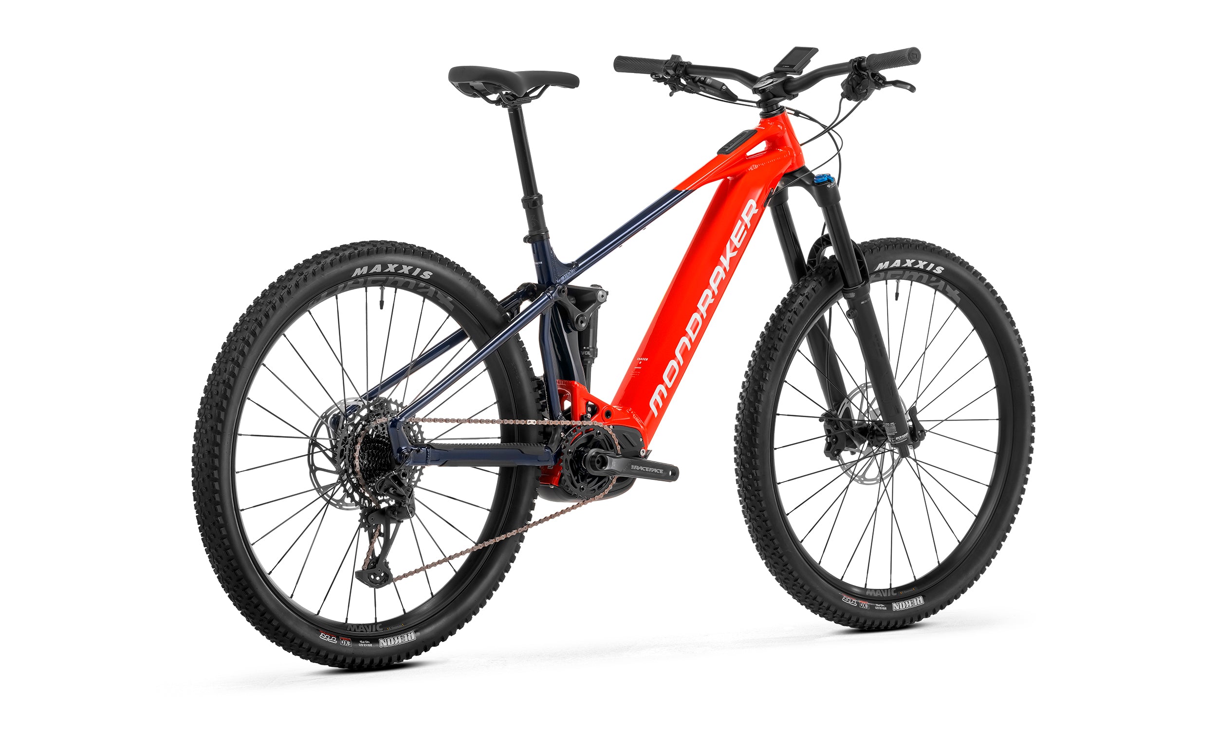 Mondraker Chaser R 2025 Electric Mountain Bike - Flame Red