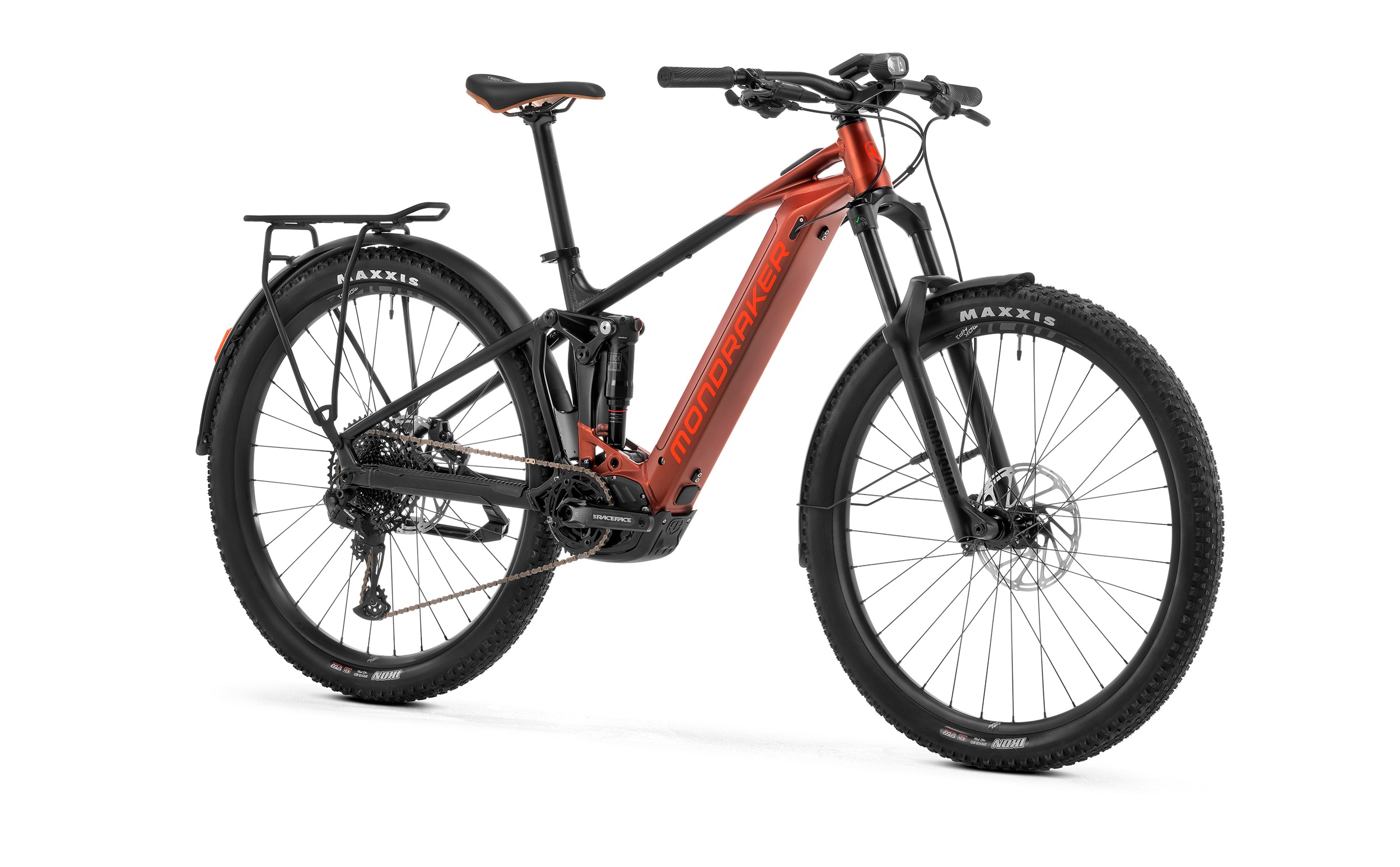 Mondraker Chaser X 2025 Electric Urban Bike - Earth Red