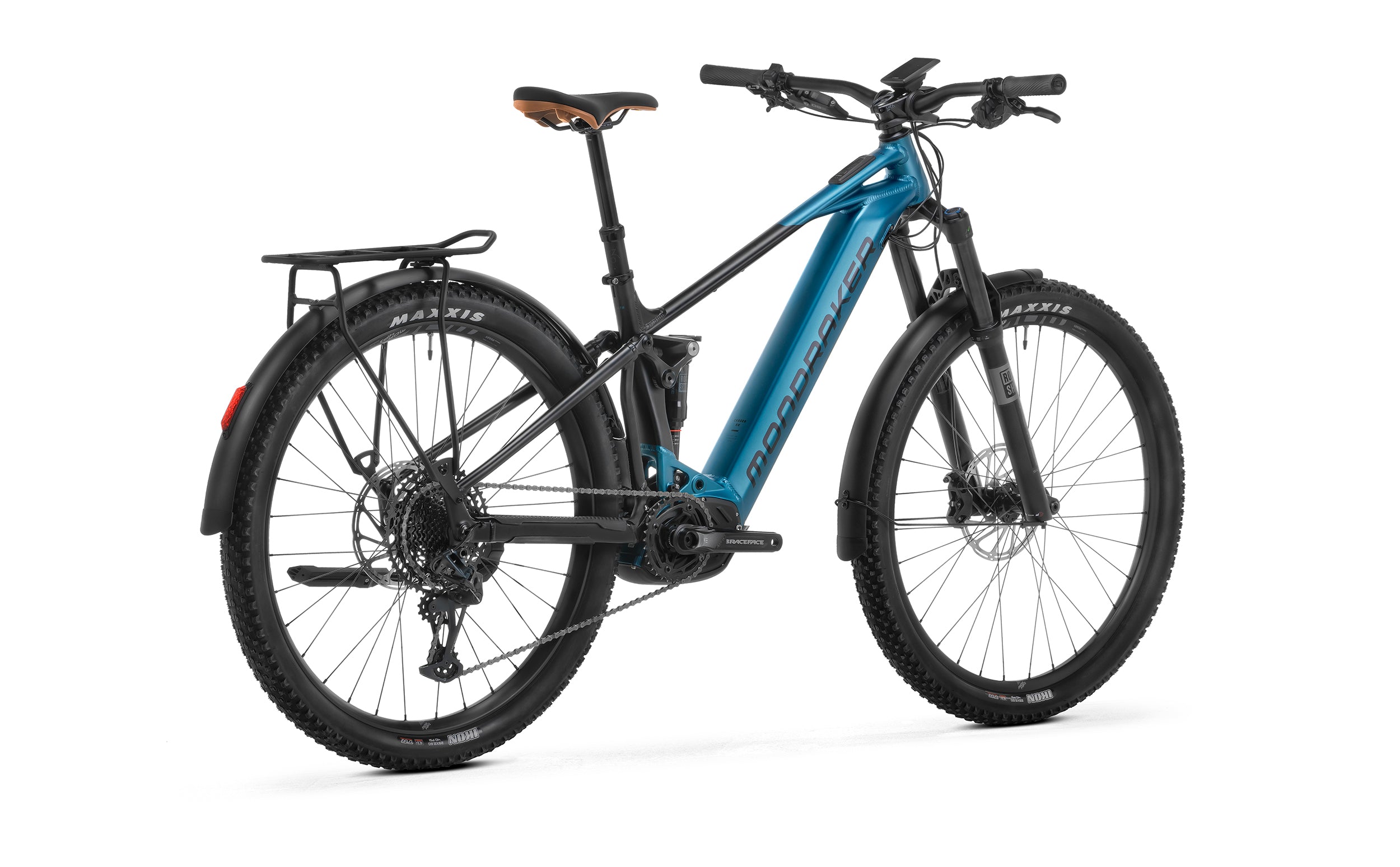 Mondraker Dusty RX 2025 Electric Urban Bike - Teal Green