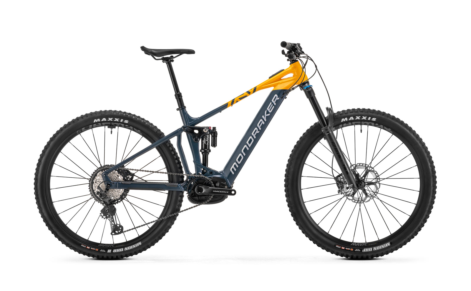 Mondraker Crafty Race 2025 Electric Mountain Bike - Obsidian Grey