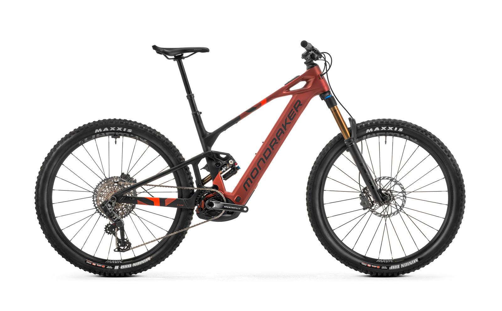 Mondraker Crafty Carbon RR 2025 Electric Mountain Bike - Earth Red