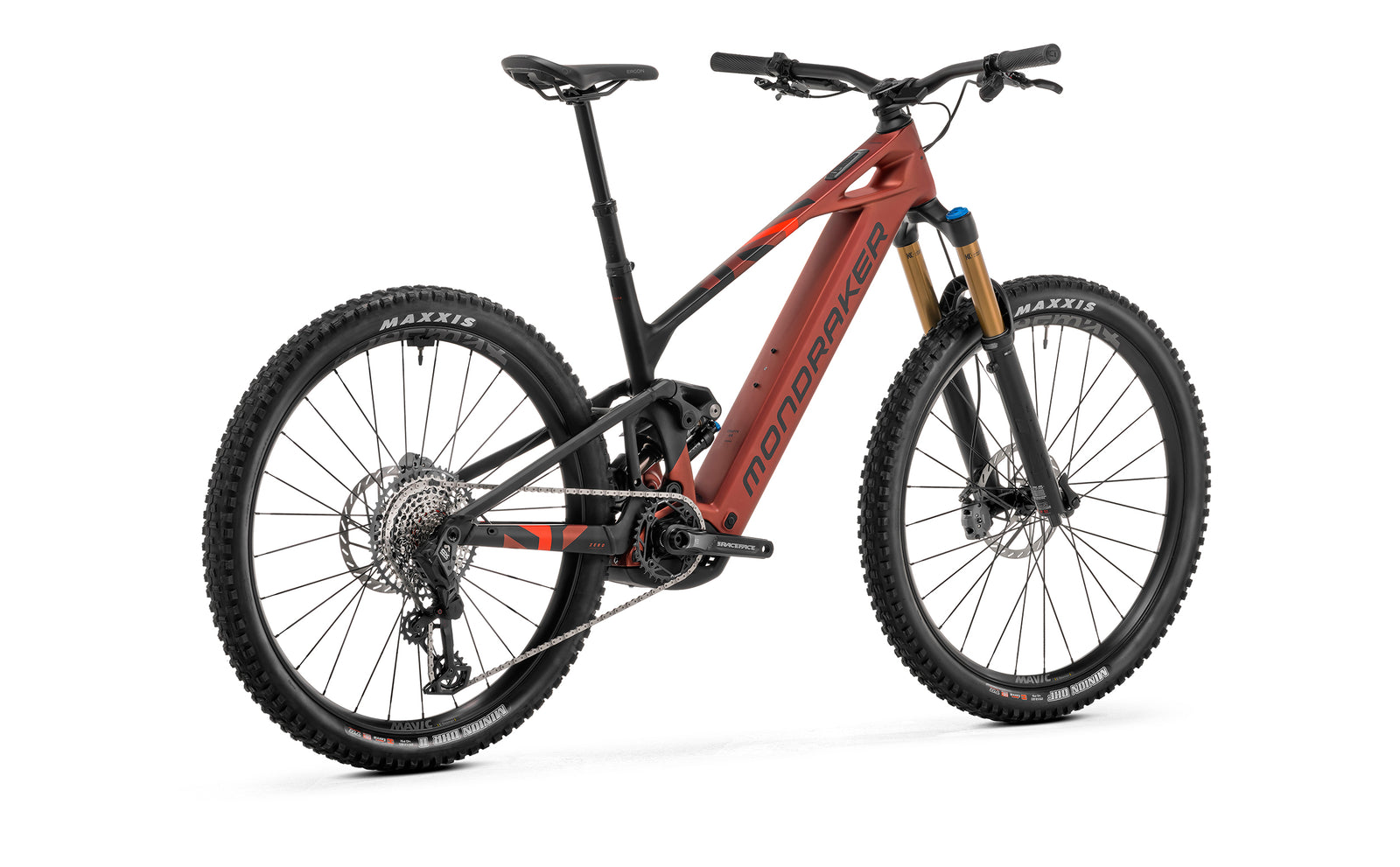 Mondraker Crafty Carbon RR 2025 Electric Mountain Bike - Earth Red