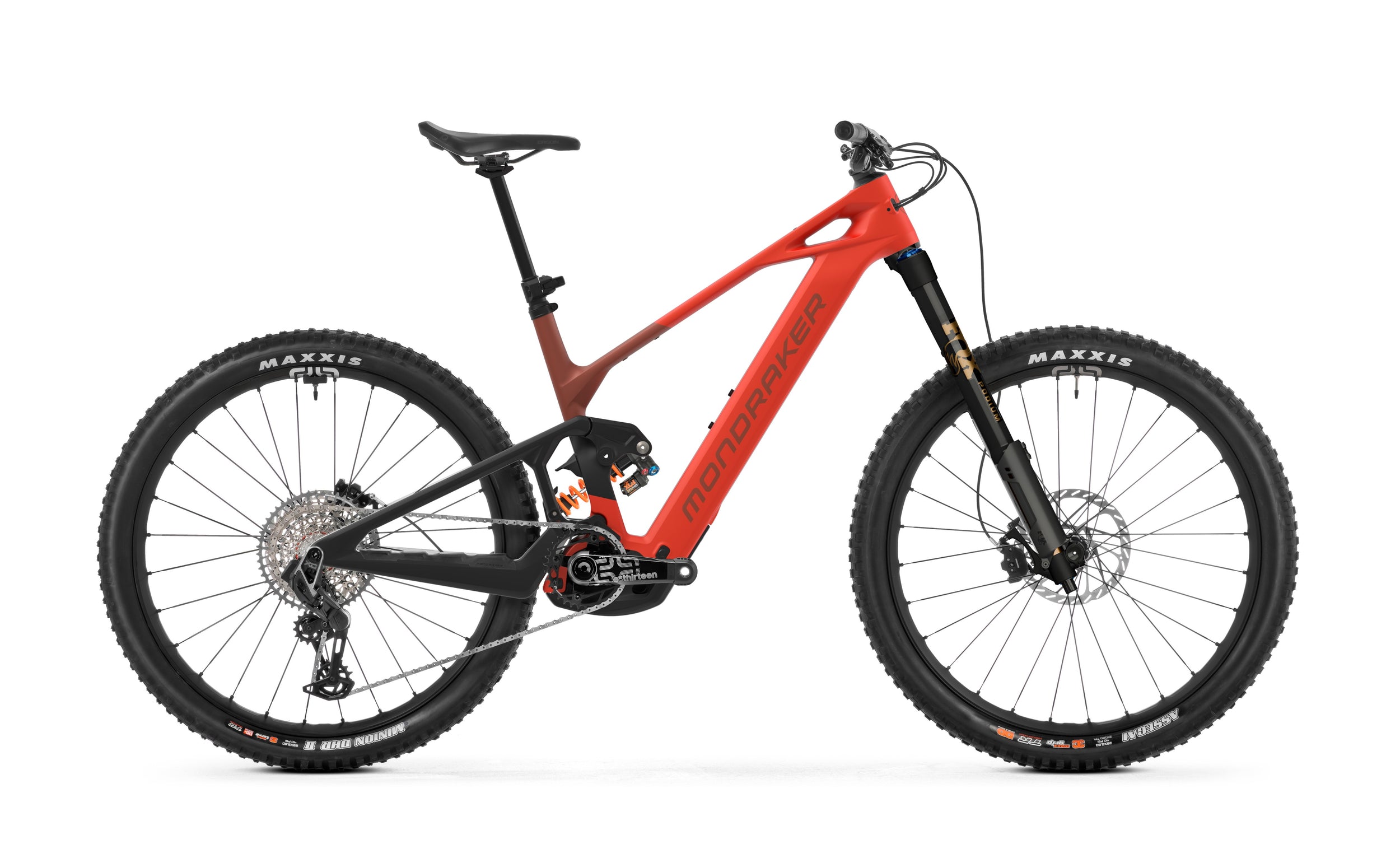 Mondraker Crafty Carbon XR 2026 Electric Mountain Bike - Flame Red