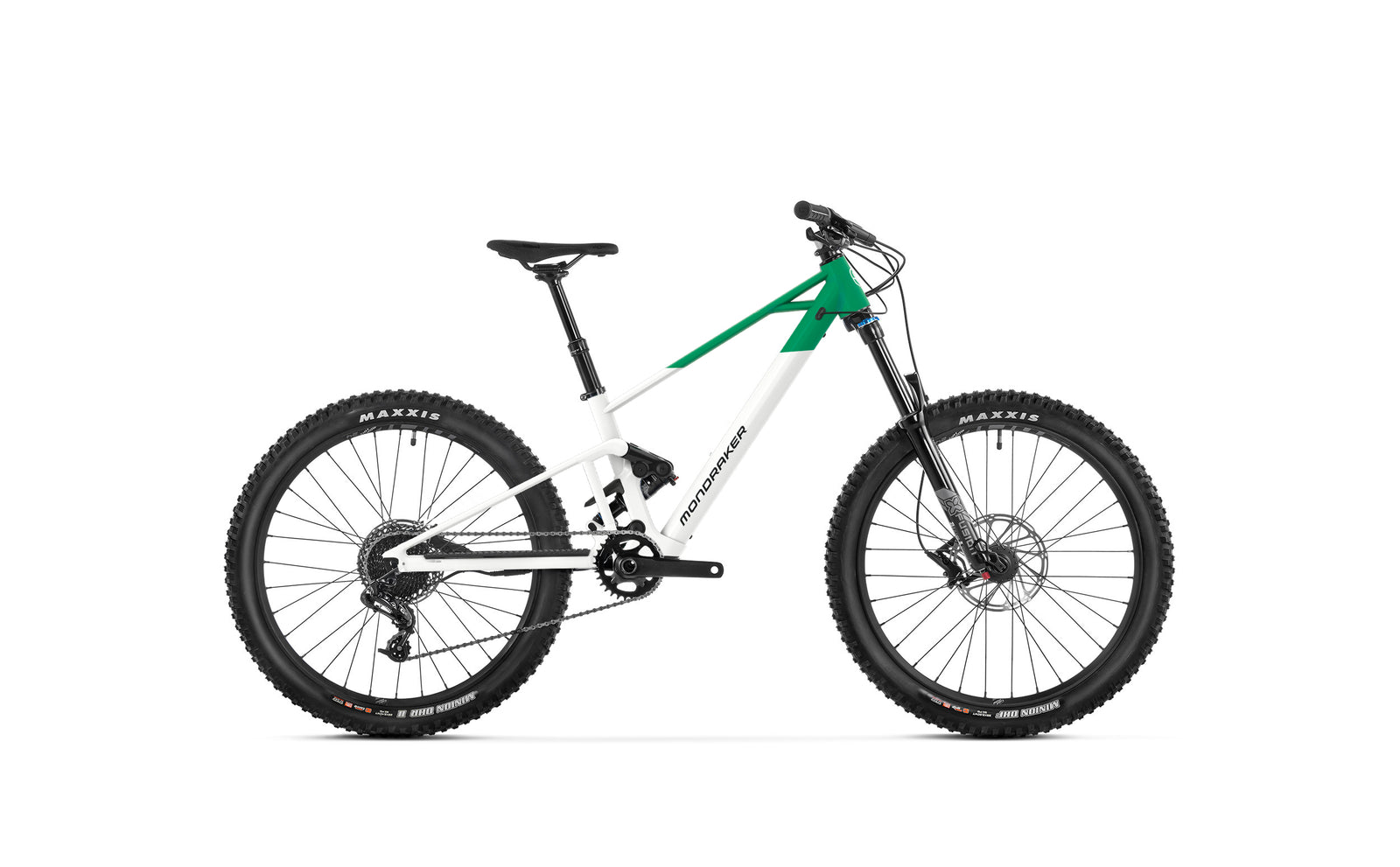 Mondraker F-Play 24 Kids 2026 Electric Mountain Bike - Optic White