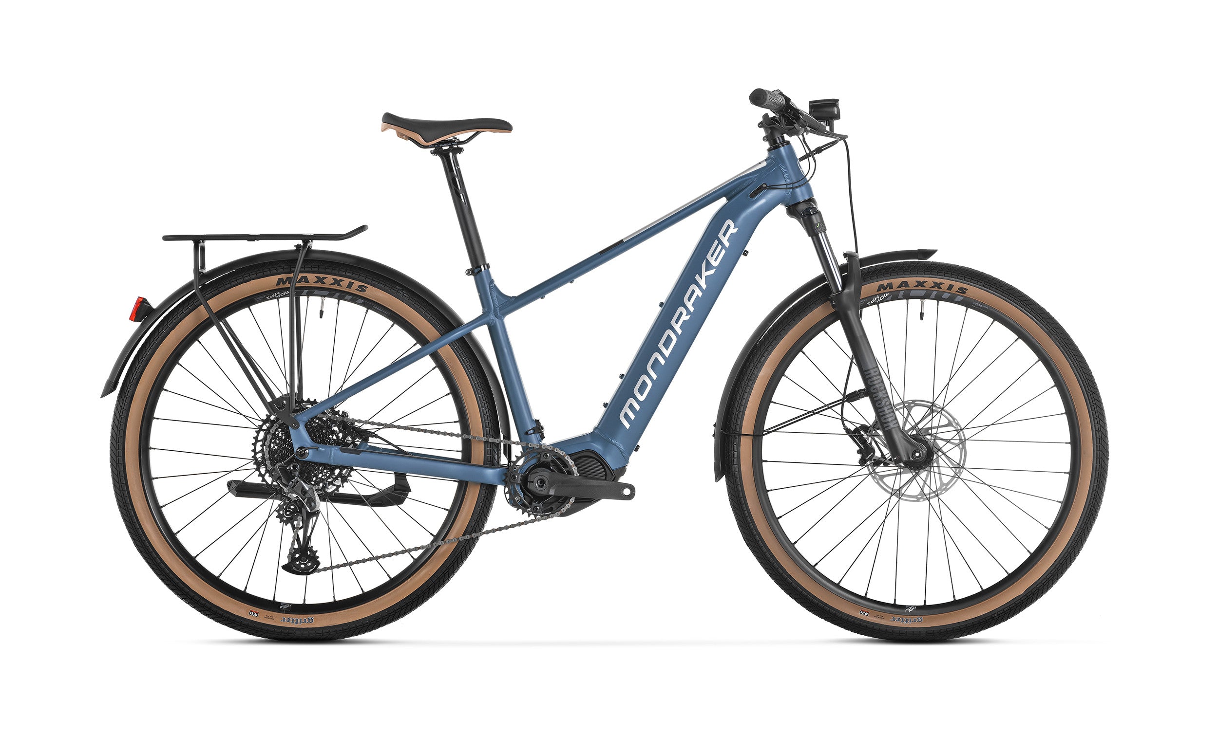 Mondraker Thundra X Electric Mountain Bike - Denim Blue