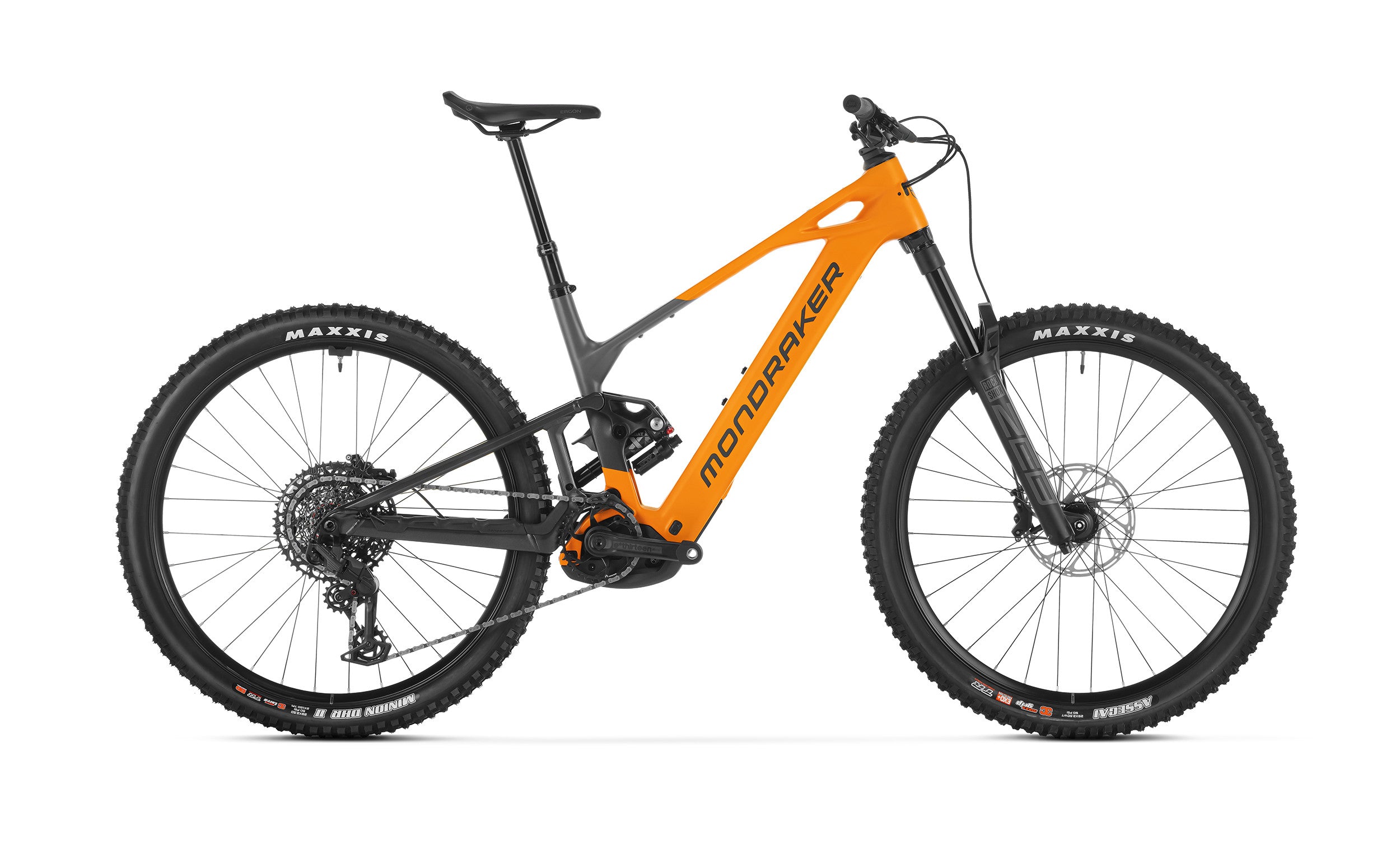 モンドレイカーCRAFTY CARBON FOX38 フルサス電動MTB Mondraker Crafty Carbon S 2026 Electric Mountain Bike - Atomic