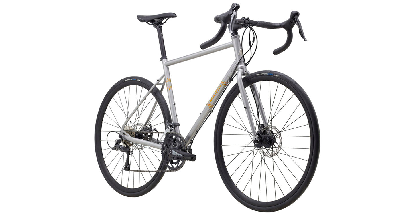Marin Nicasio 1 Gravel Bike - Gloss Silver/Gold