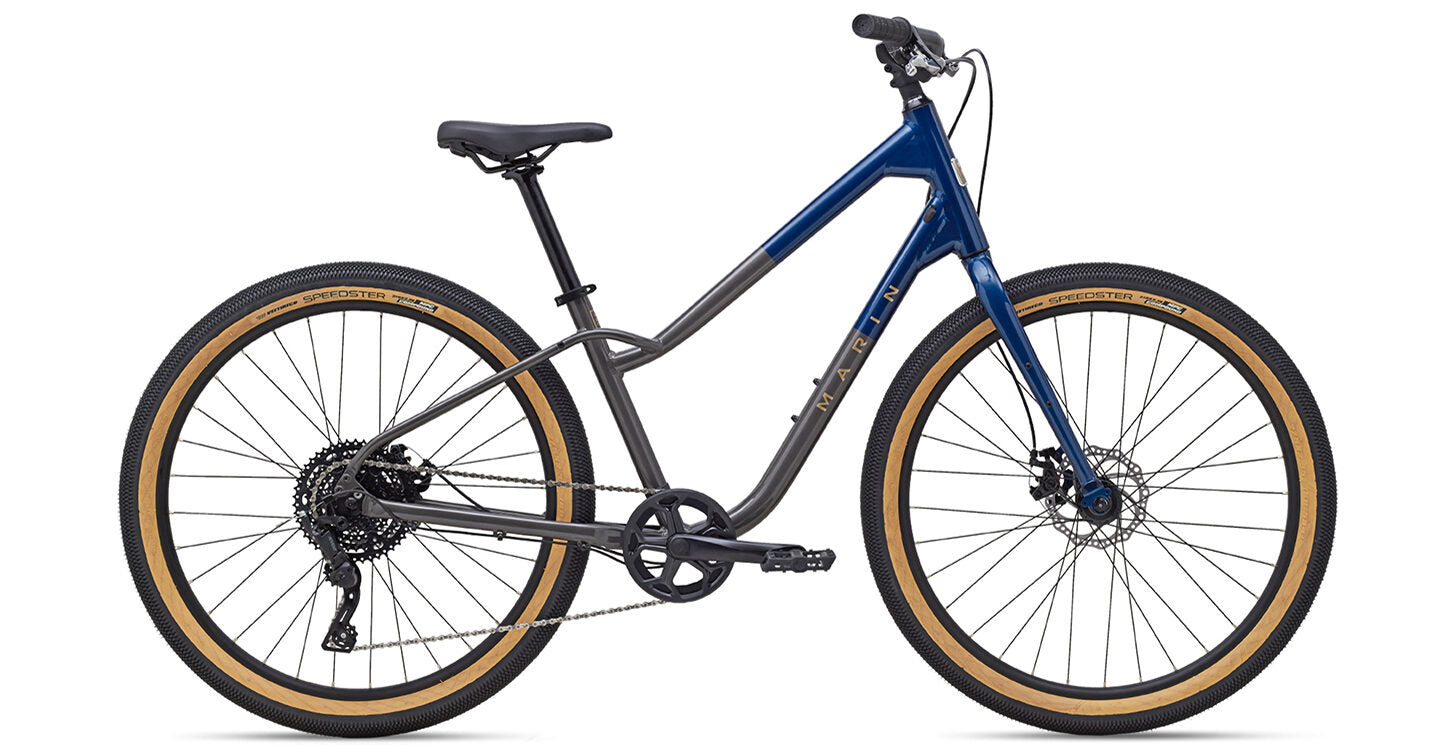 Marin Stinson 2 Hybrid Bike - Blue/Grey