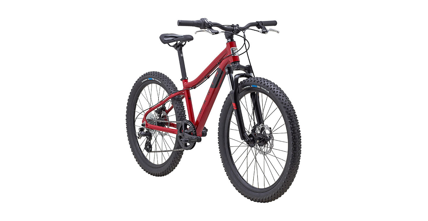 Marin Bayview Trail 24" Hardtail Childrens Mountain Bike - Gloss Red/Black