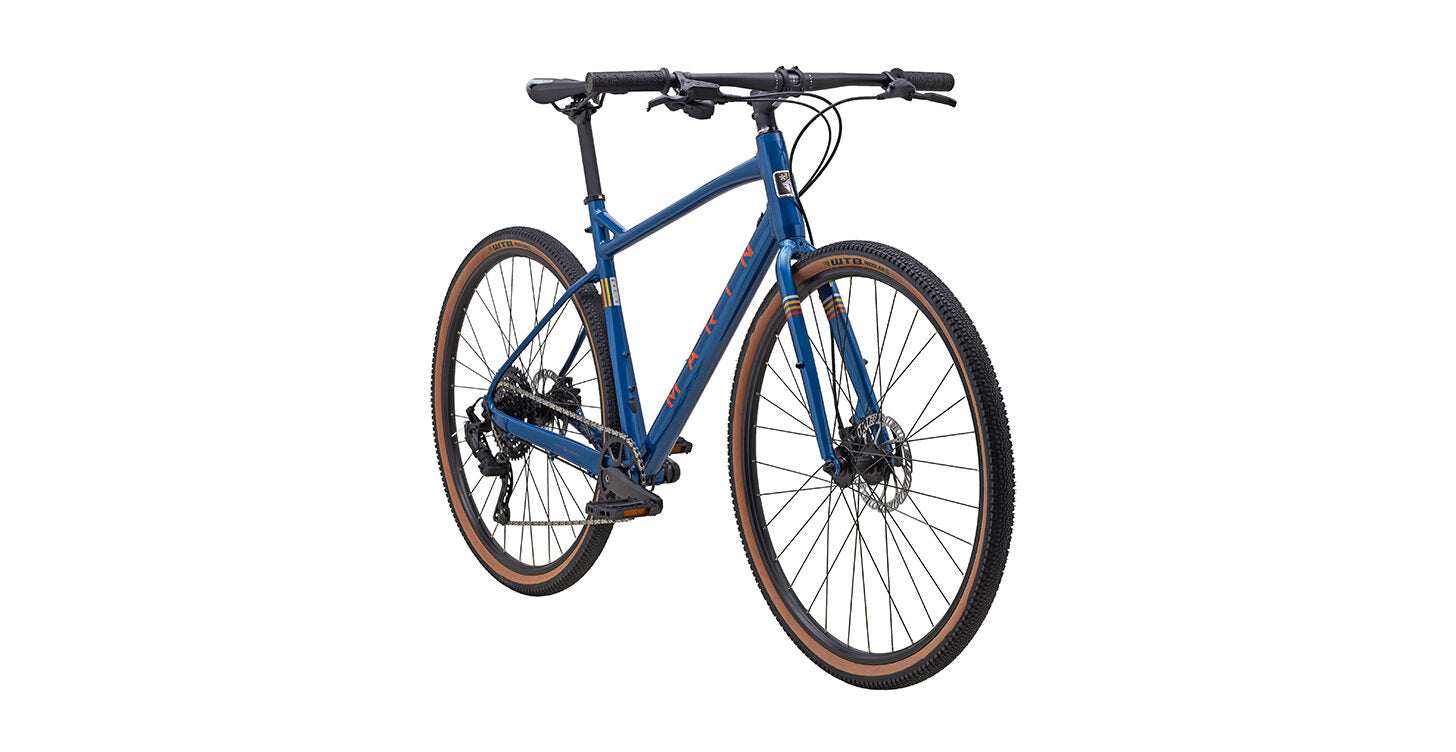 Marin DSX Gravel Bike - Gloss Blue/Orange