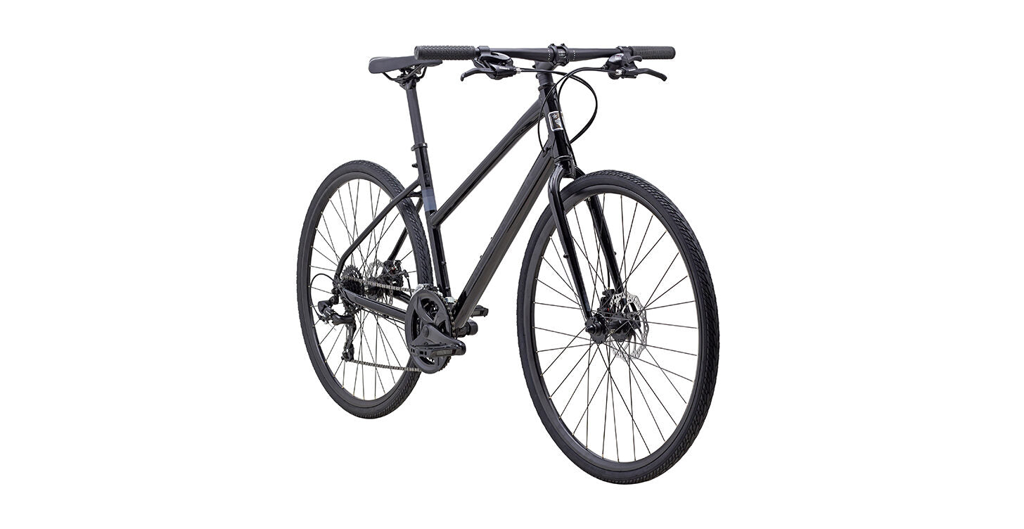 Marin Fairfax 1 ST Hybrid Bike - Gloss Black · The Rolling Fix