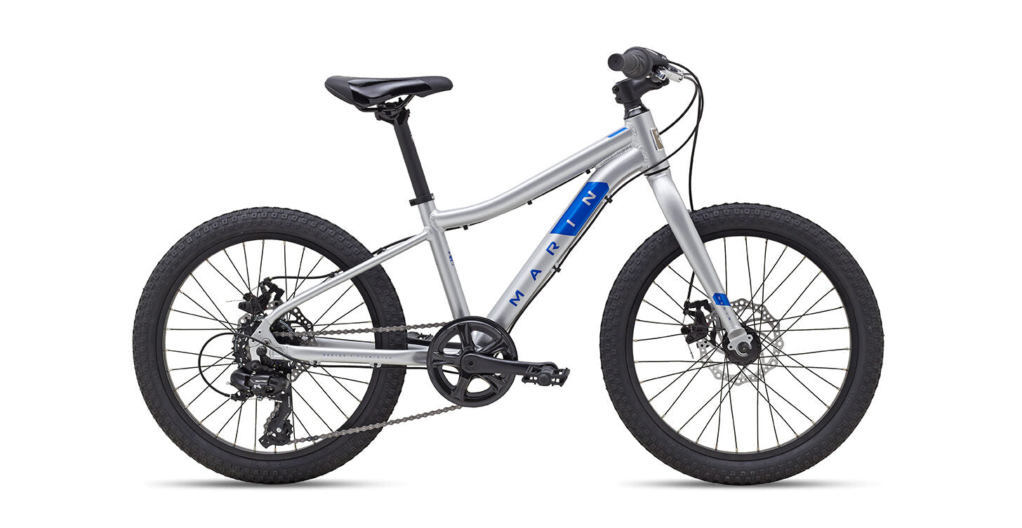 Marin Hidden Canyon 20" Hardtail Childrens Mountain Bike - Silver/Blue
