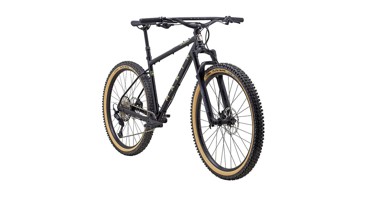 Marin Pine Mountain Hardtail Mountain Bike Gloss Black/Green