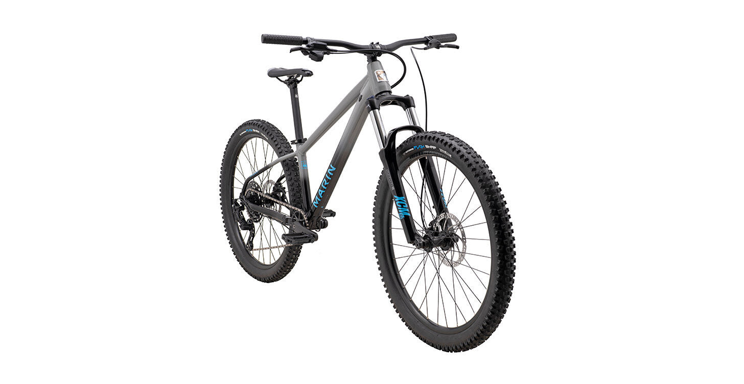 Marin San Quentin 1 Hardtail Mountain Bike - Gloss Grey/Black/Blue