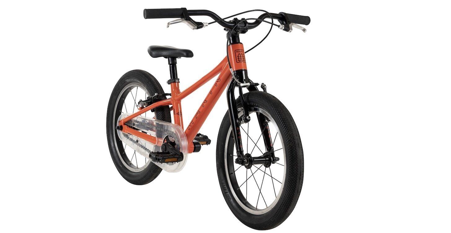 Marin Coast Trail 16" Hardtail Childrens Mountain Bike - Roarange/Black