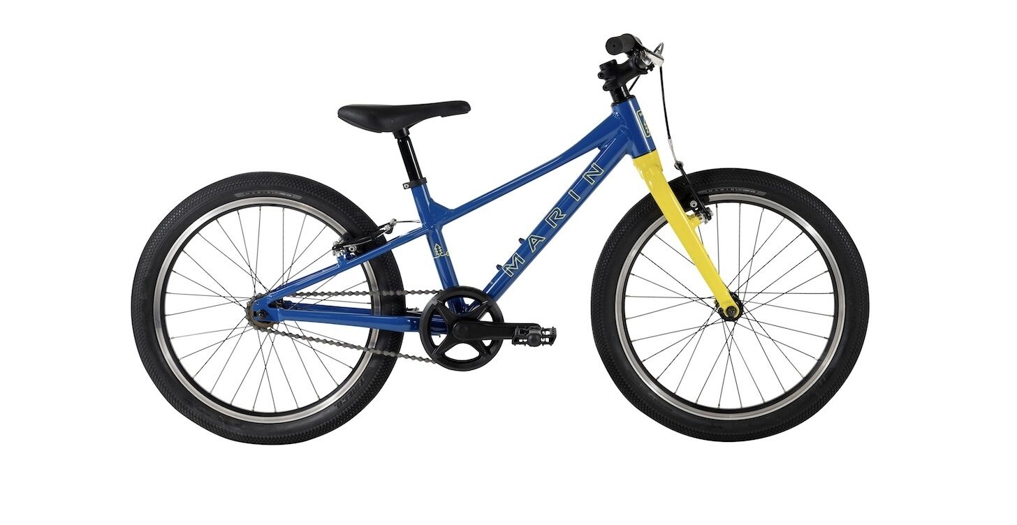 Marin Coast Trail 20" 1SP Hardtail Childrens Mountain Bike - Blue/Yellow