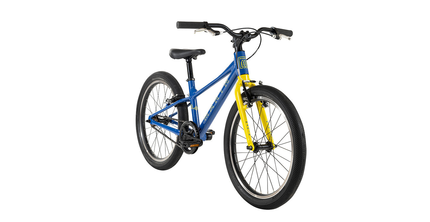 Marin Coast Trail 20" 1SP Hardtail Childrens Mountain Bike - Blue/Yellow