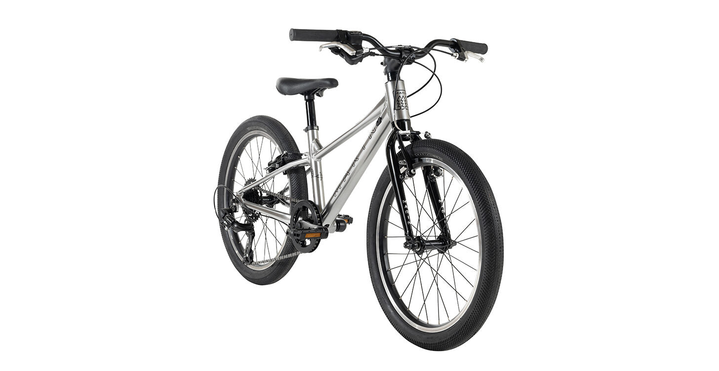Marin Coast Trail 20" 7SP Hardtail Childrens Mountain Bike - Silver/Black