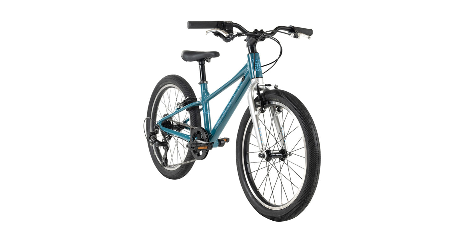 Marin Coast Trail 20" 7SP Hardtail Childrens Mountain Bike - Teal/Silver