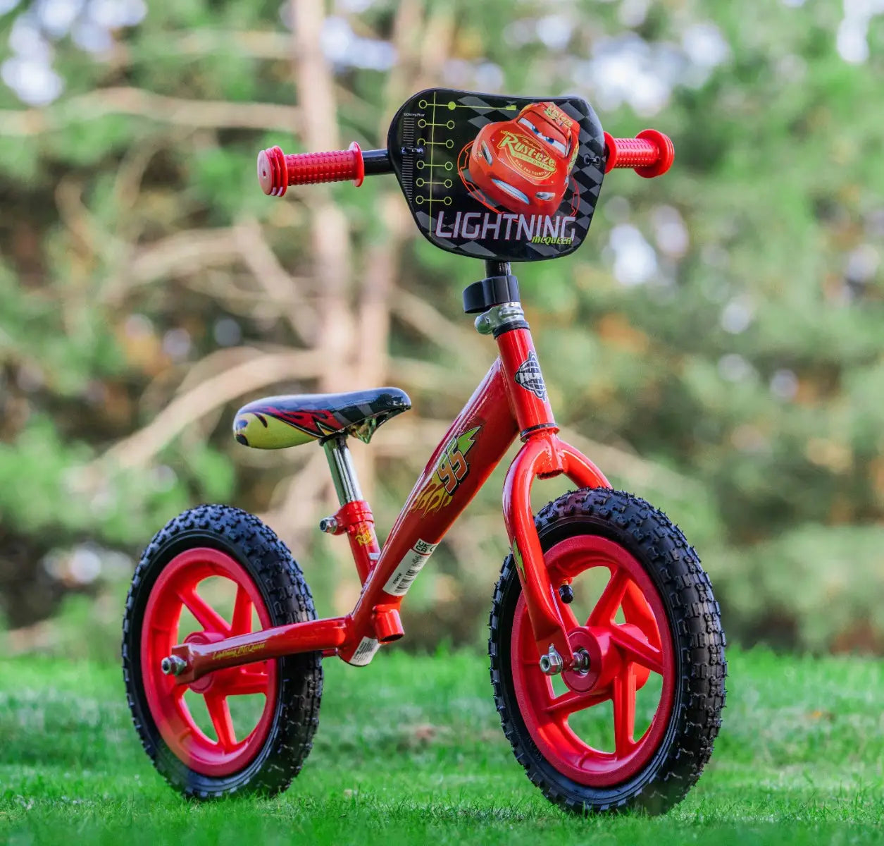 Huffy 12" Kids Disney Cars Balance Bike