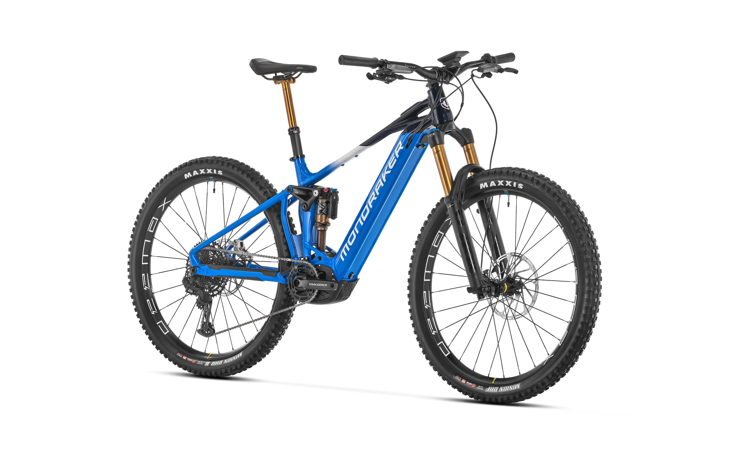 Mondraker Crafty RR Electric Mountain Bike - Carrera Blue