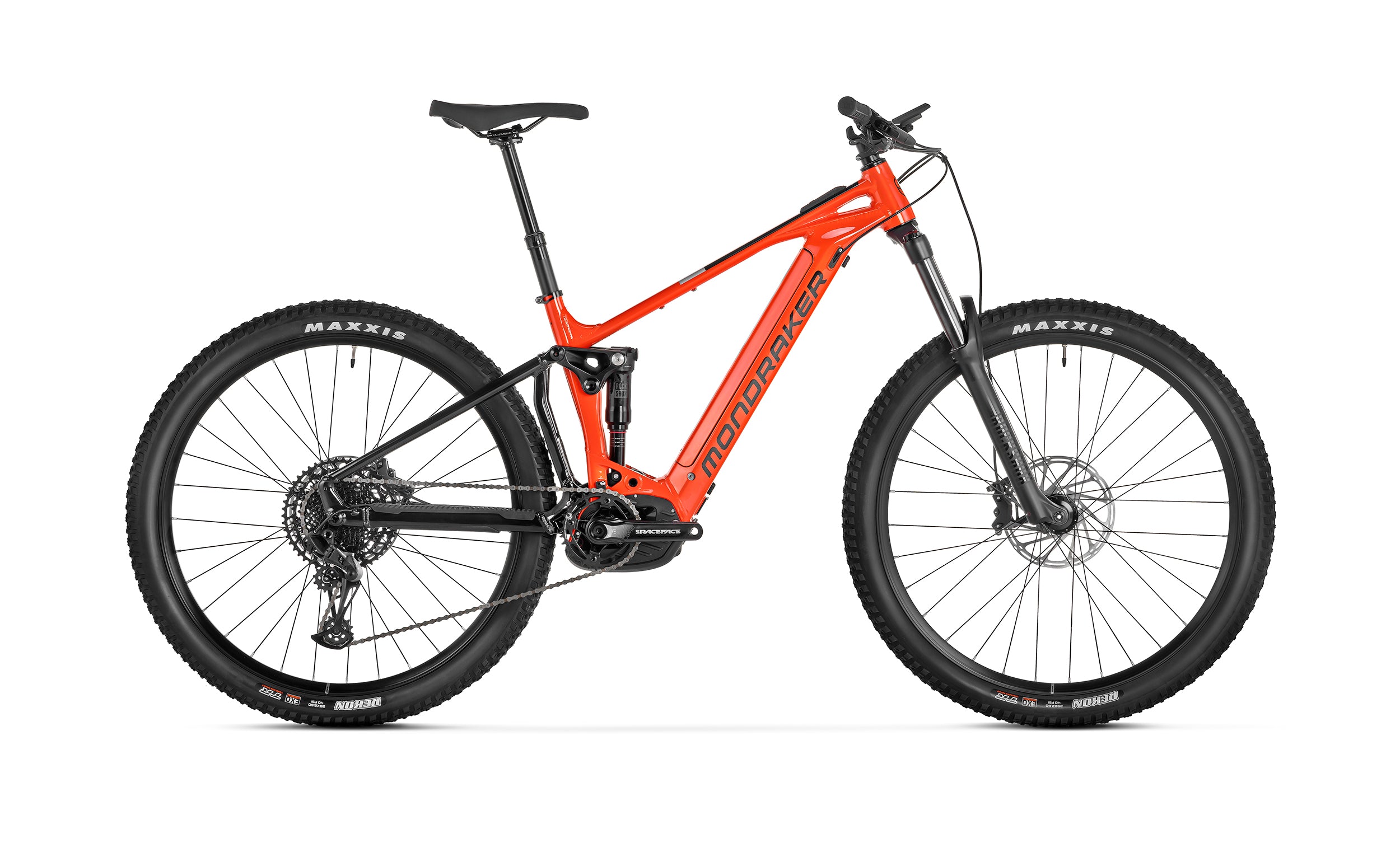 Mondraker Chaser Electric Mountain Bike - Flame Red