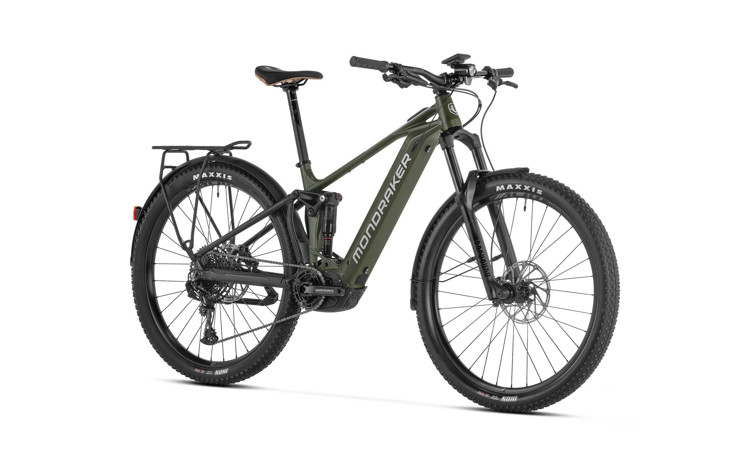 Mondraker Chaser X Electric Urban Bike - Army Green