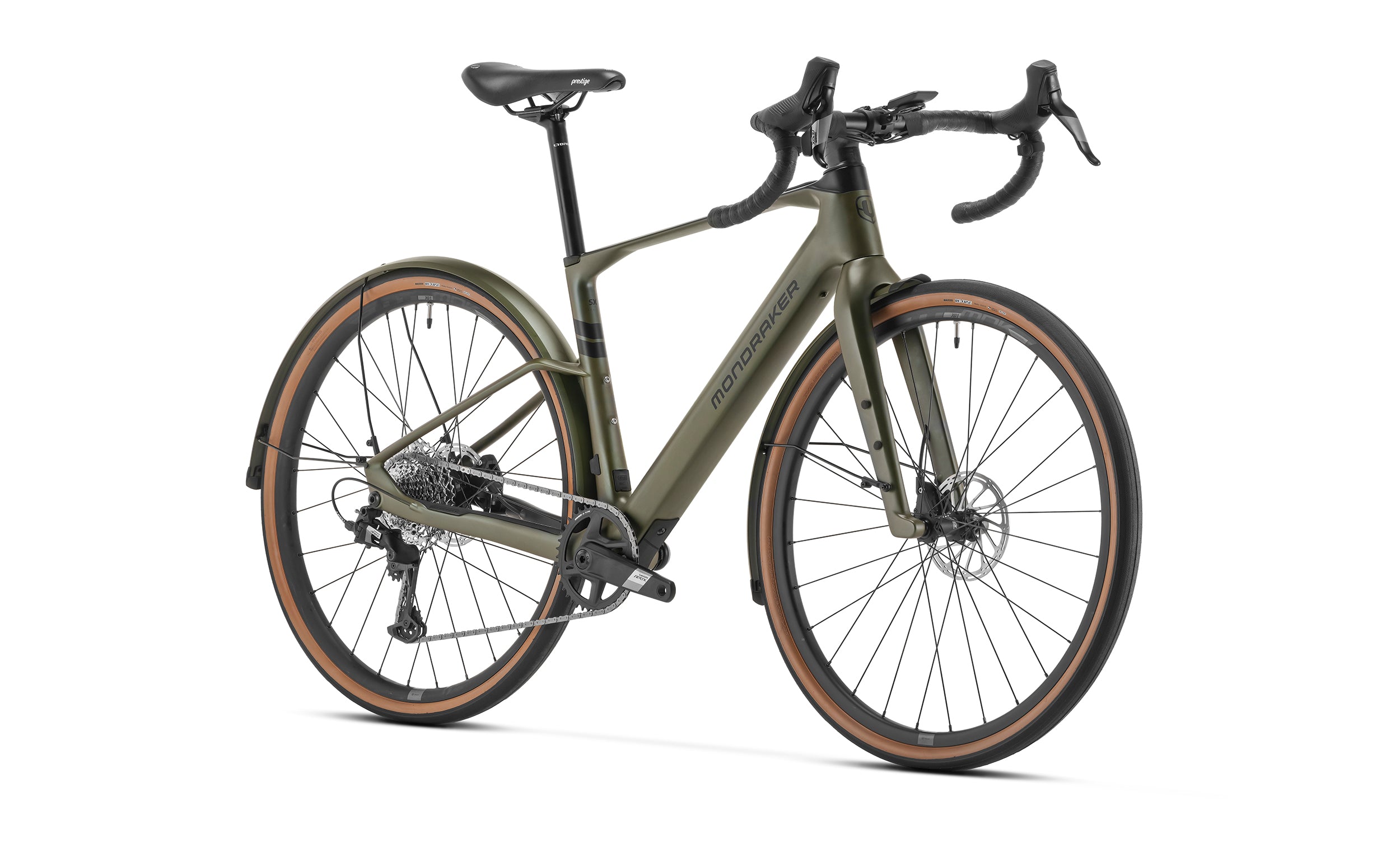 Mondraker Dusty SX R Electric Urban Bike - Army Green