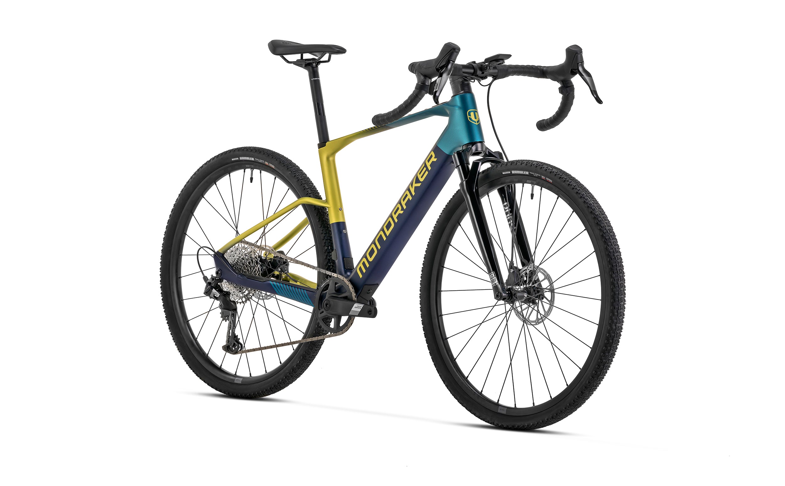 Mondraker Dusty R Electric 2025 Gravel Bike Midnight Blue · The