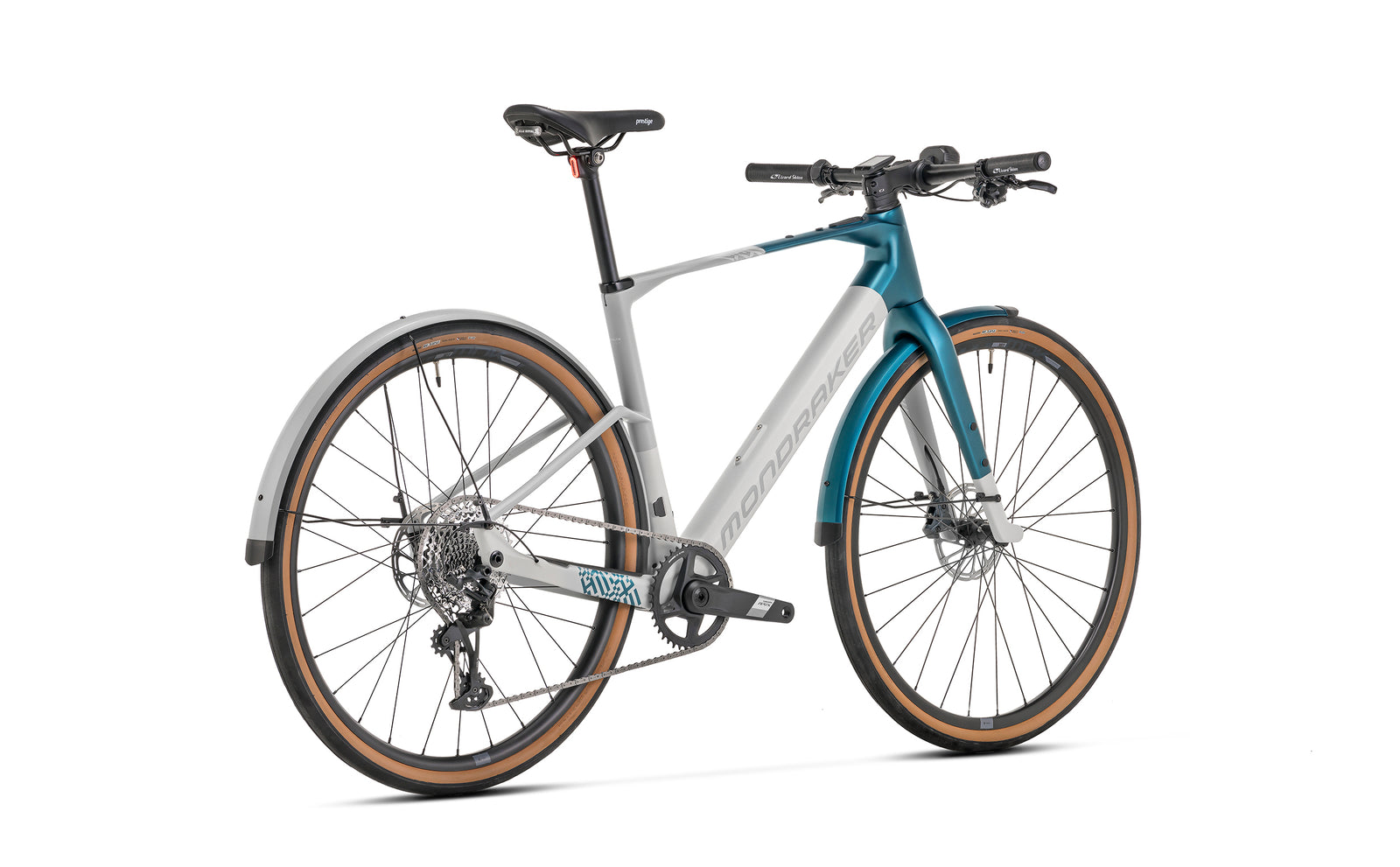 Mondraker Dusty X Electric 2025 Gravel Bike - Bunker Grey