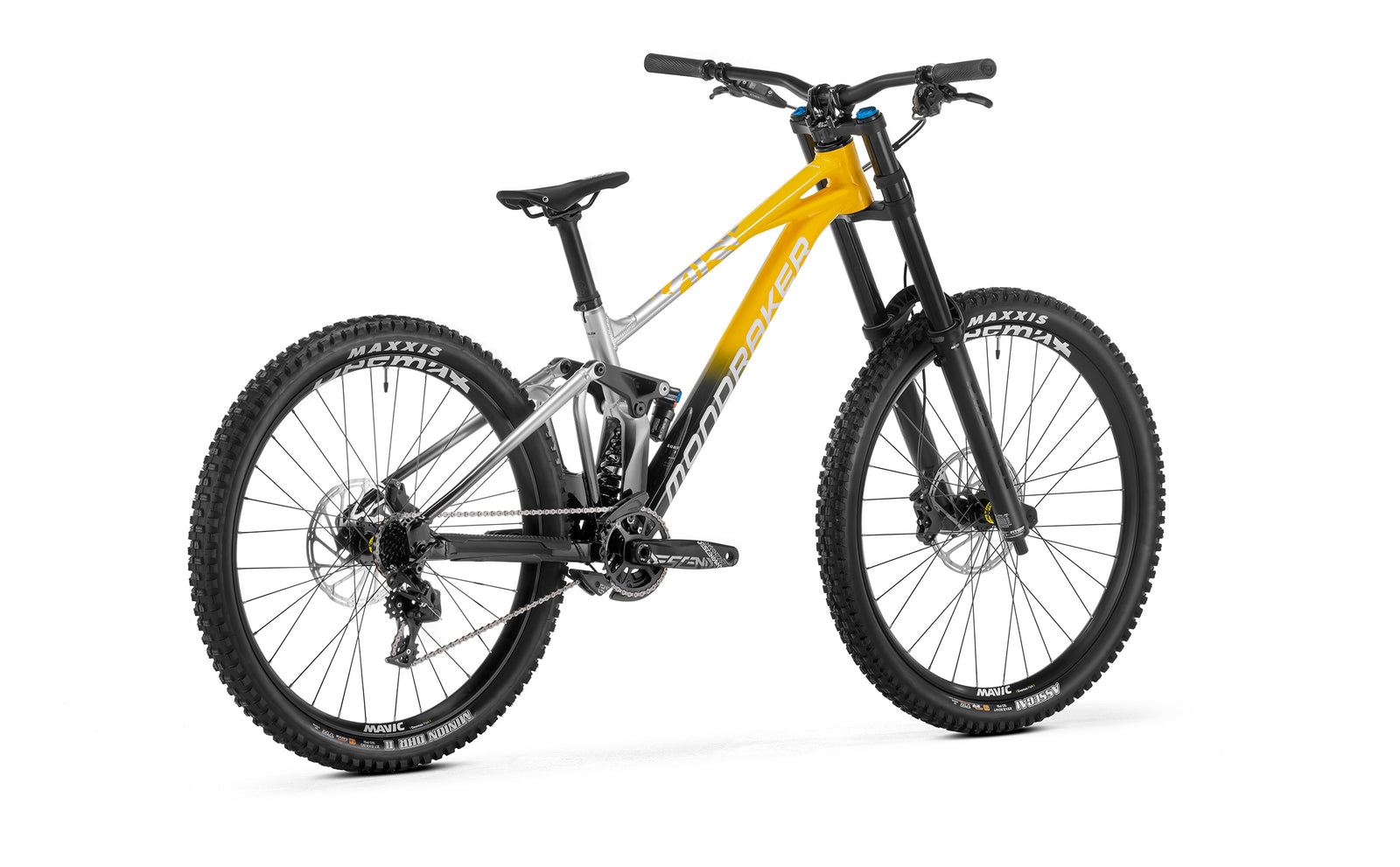 Mondraker Summum R Mullet 2025 Downhill Bike - Dense Yellow