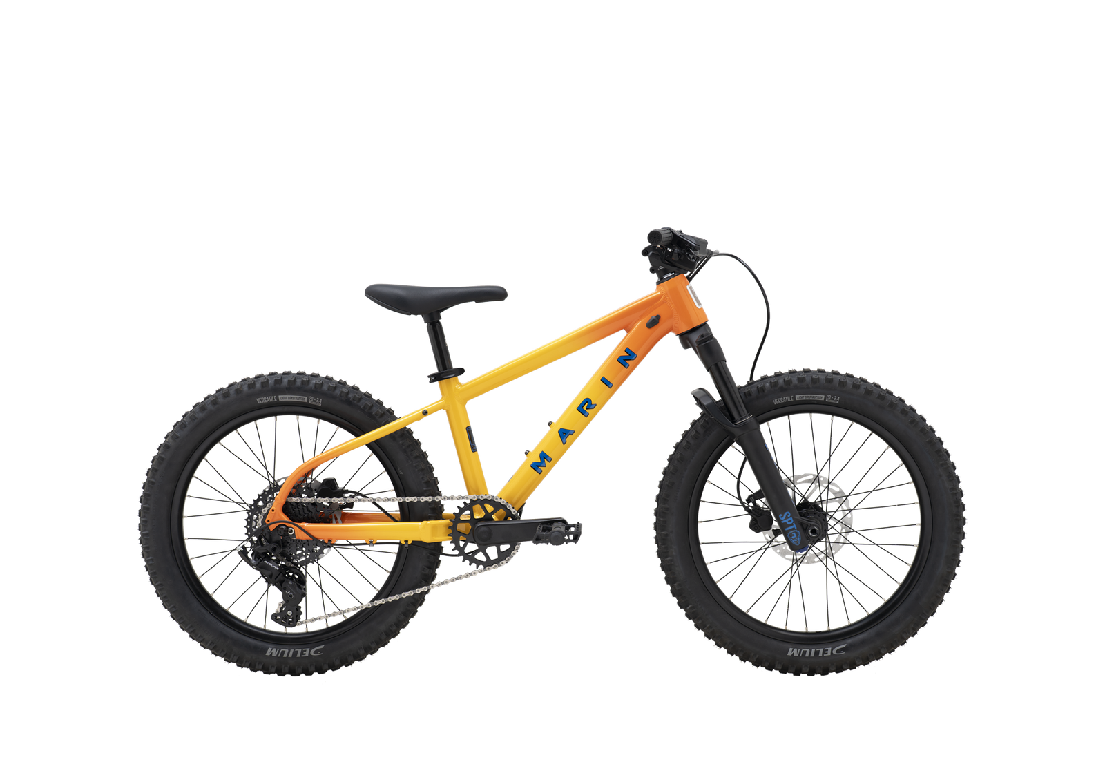 Marin San Quentin 20" Hardtail Childrens Mountain Bike - Yellow / Orange