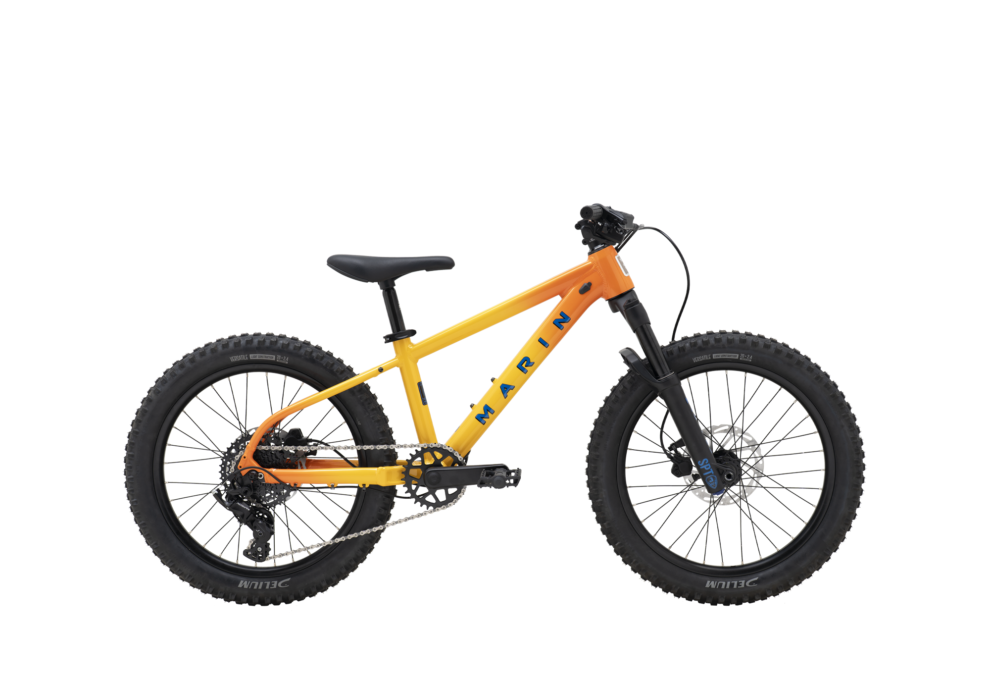 Marin San Quentin 20" Hardtail Childrens Mountain Bike - Yellow / Orange