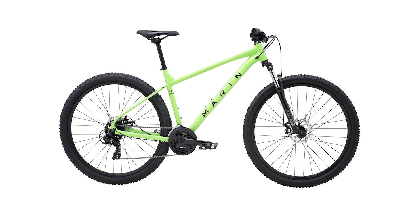 Marin Bolinas Ridge 1 Hardtail Mountain Bike - Gloss Green