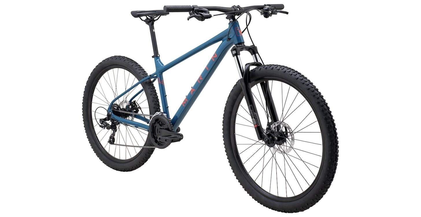 Marin Bolinas Ridge 1 Hardtail Mountain Bike - Gloss Blue · The