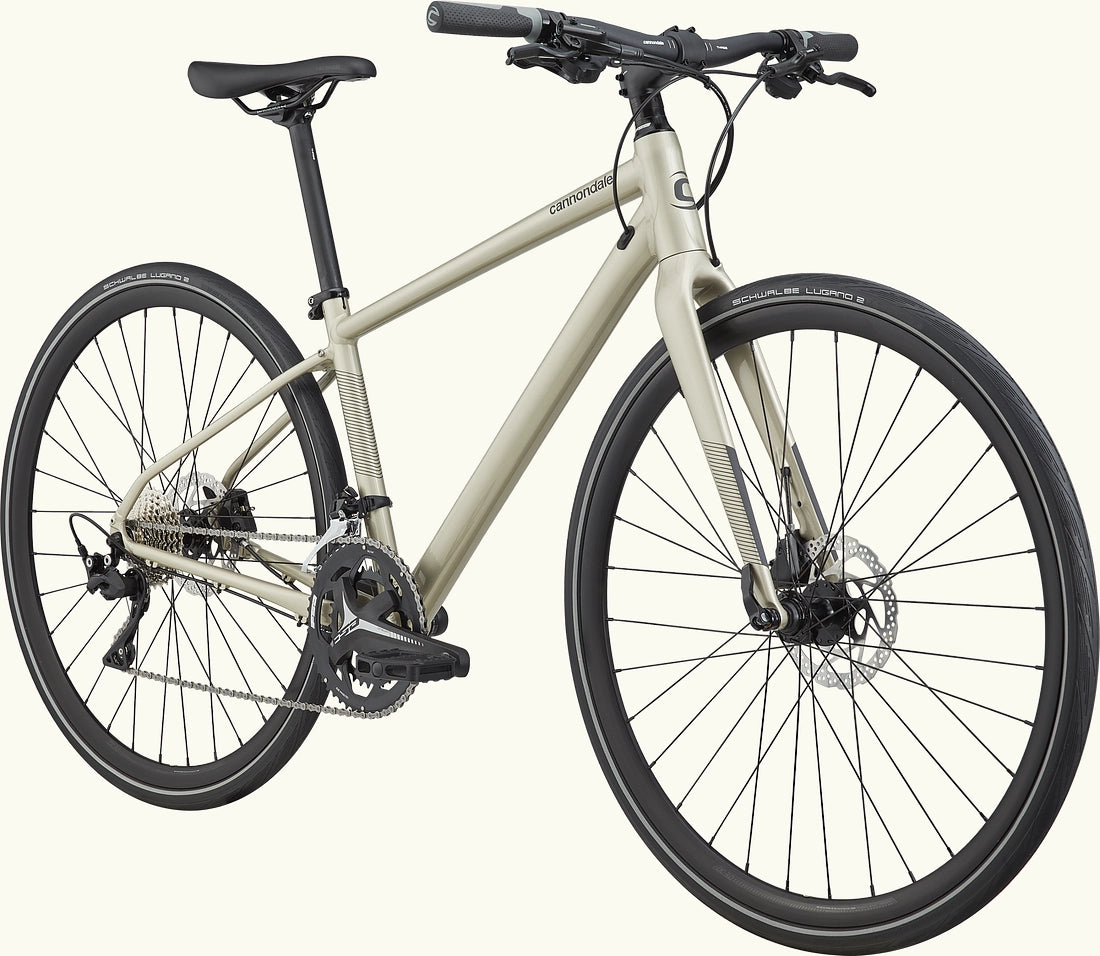 Cannondale Quick 1 Hybrid Bike - Champagne